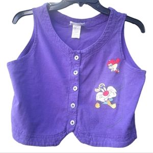 Vintage Looney Tunes Sylvester and Tweety tank top size small